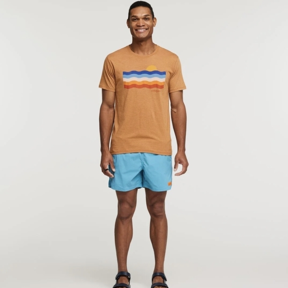 NWT Cotopaxi Disco Wave Organic T-Shirt-Saddle